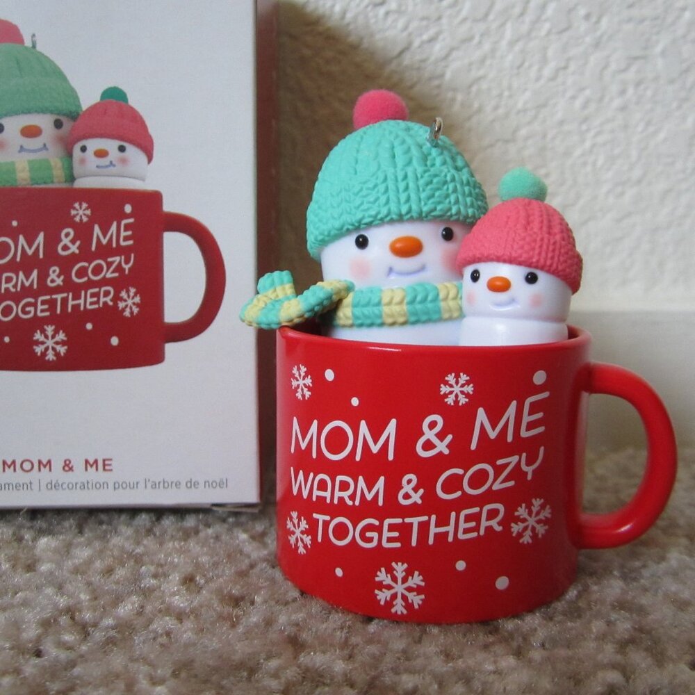 Mom & Me Warm & Cozy Together 2023 Hallmark ornament